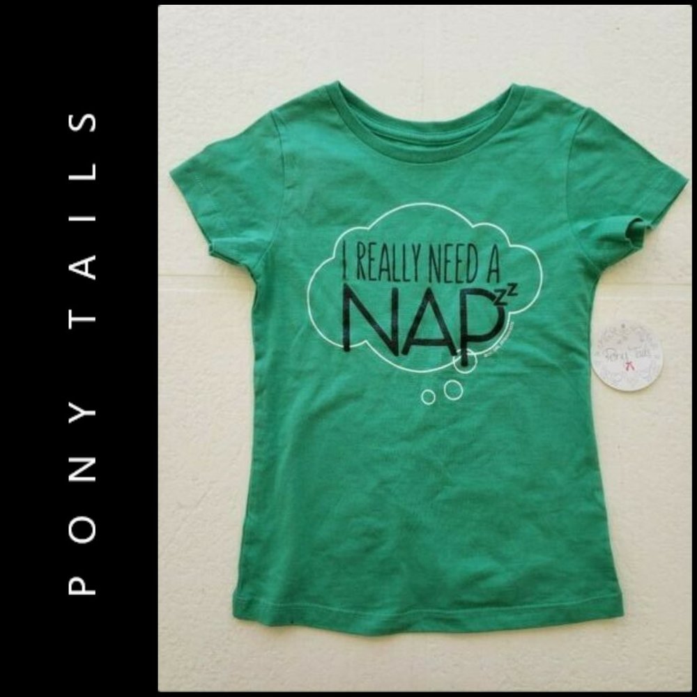 Pony Tails KIds Girls Short Sleeve T Shirt Size 6x
